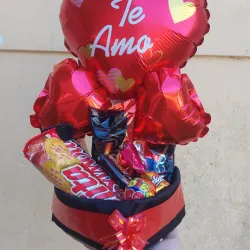 Regalo en forma de corazon