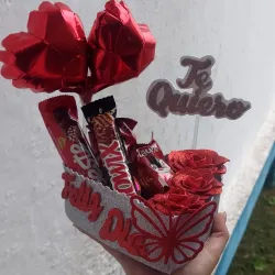 Regalo en forma de corazon