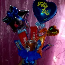 Buquet de golosinas 
