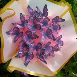 Mini ramo de mariposas