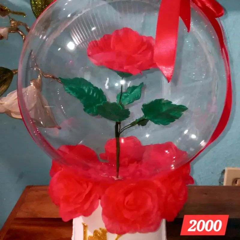 Rosa encapsulada 