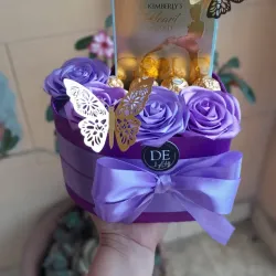 Caja con perfume 