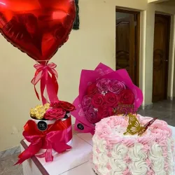 Combo rosa y corazón ❤️💗