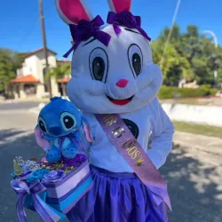 Conejita eterna de morado 💜