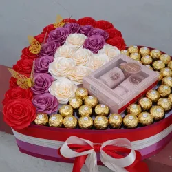 Corazón gigante del amor eterno ❤️👑