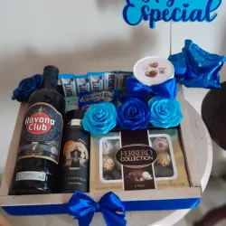 Havana club y chocolates 