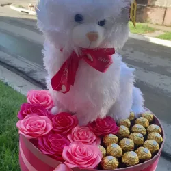 Mini jardín de chocolate🌺🍫🌹