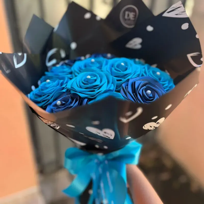 Ramo azul como el cielo