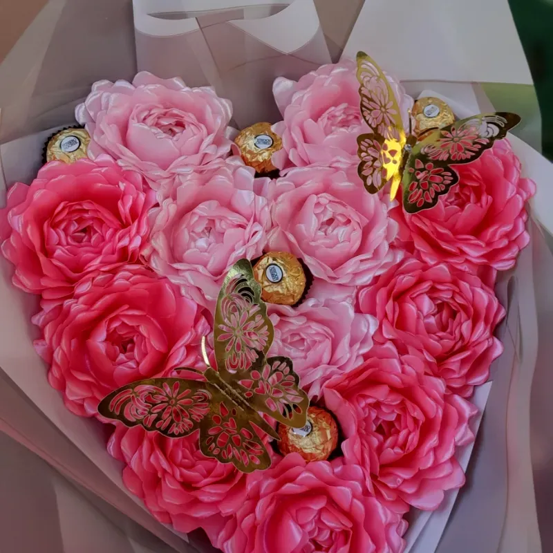 Ramo corazón ferrero