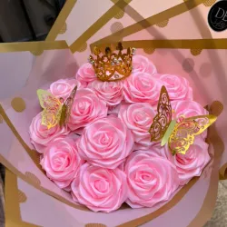 Ramo princesa 15 rosas