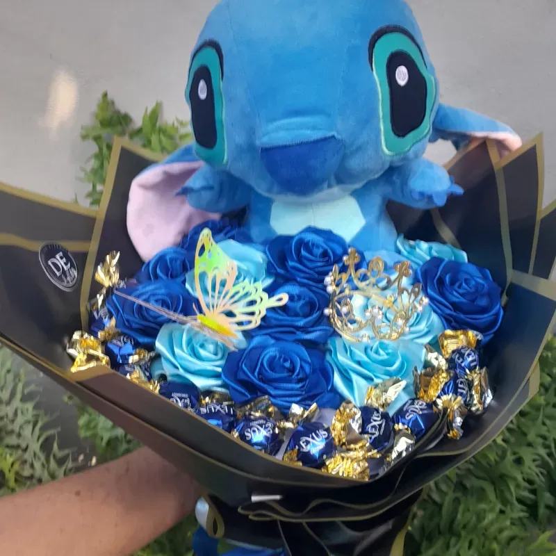 Ramo stish y chocolates 💙🍫