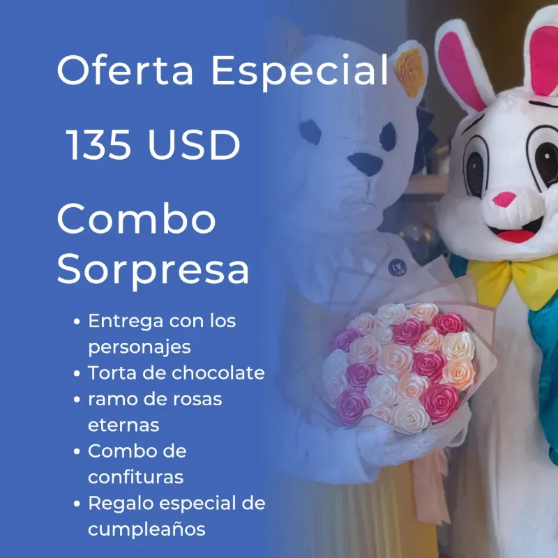 Súper combo medio Regalo sorpresa