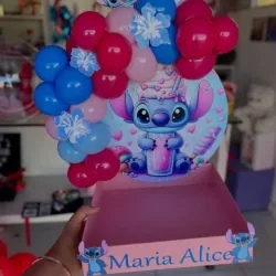 Cajitas con globos 