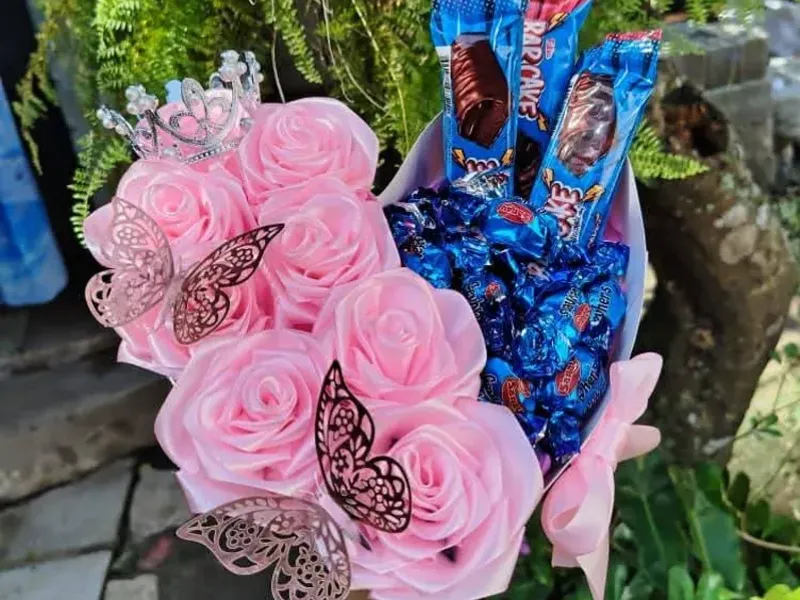 Cajitas con rosas eternas 