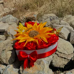 Caja 11-Rosas Eternas 1-Girasol 🌻