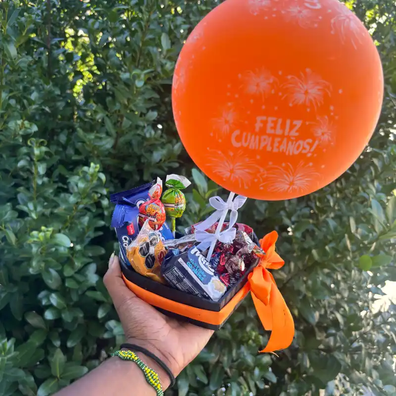 Cajita con chuches 