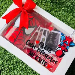 Caja Spiderman ❤️🖤