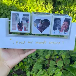 Cubo de fotos mamá 👩🏻