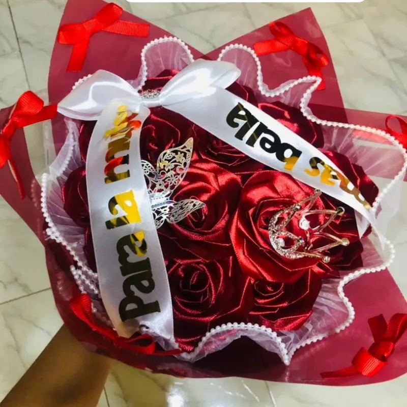 15 rosas