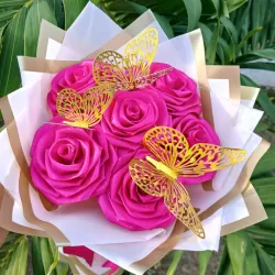 Ramo de rosas 🌹  rosadas 