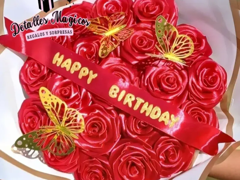 Ramo de 20 rosas eternas