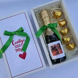 Box "Contigo todo es mejor"