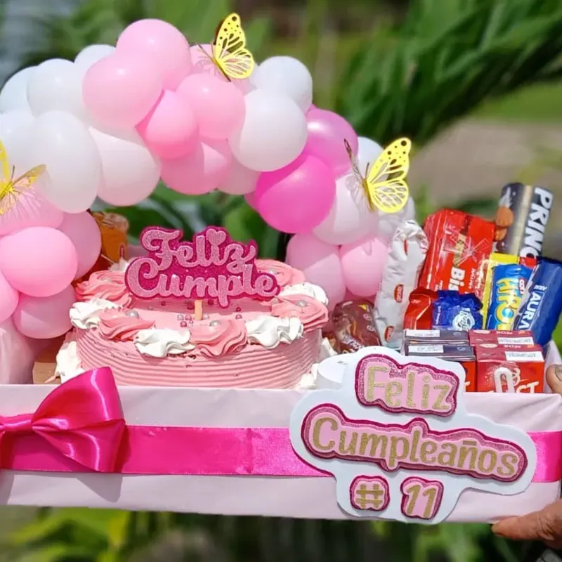 Panetela con confituras