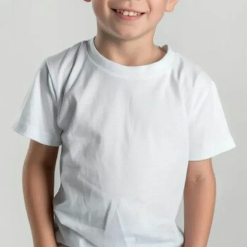 Pulover blanco para niños