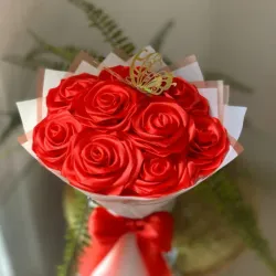 Ramo de 9 rosas eternas