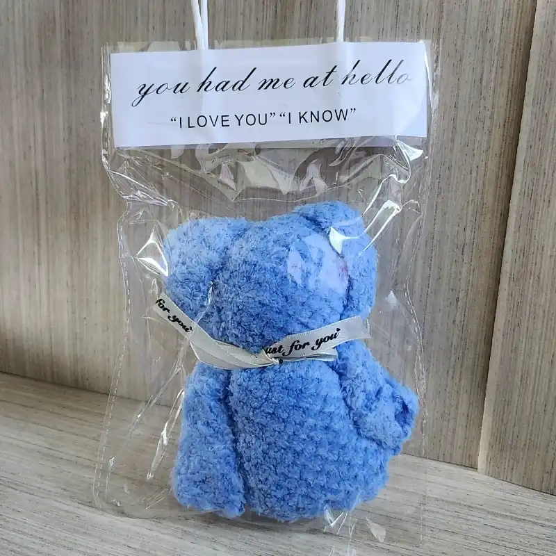 Bolsa con toalla oso