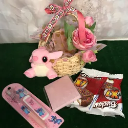 Cesta Rosa 