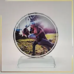 Círculo pequeño con base