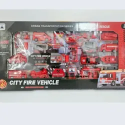 Set de camiones de bombero