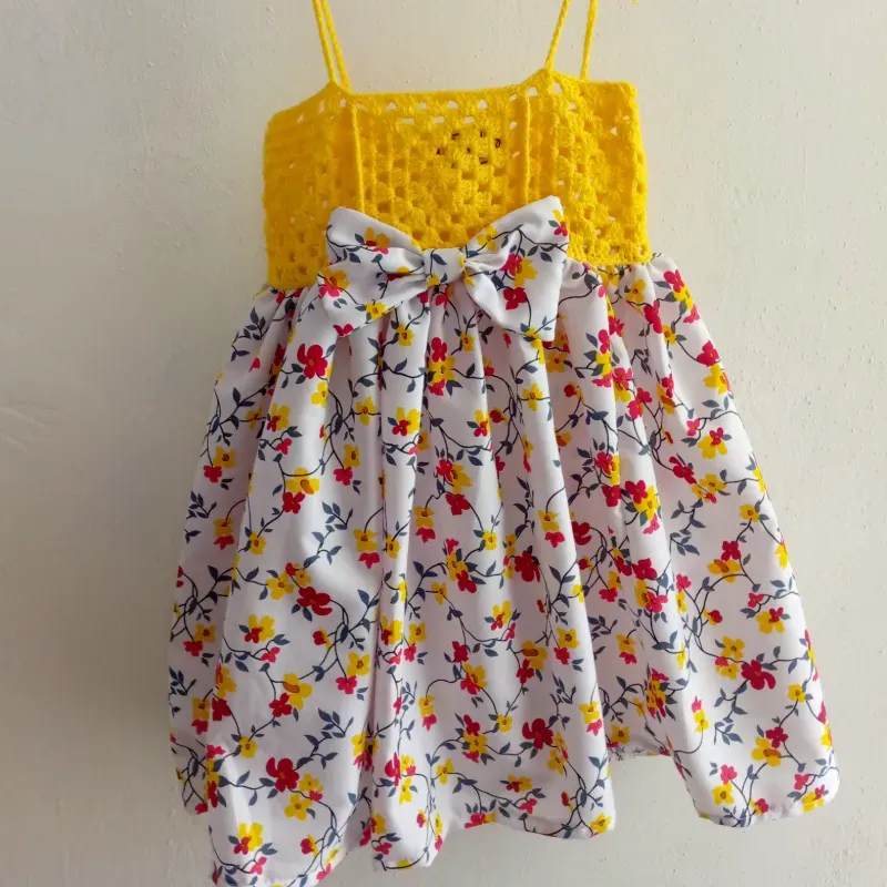 Vestido estampado para bebé 