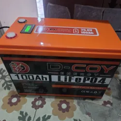 Batería LiFePO4 de 25.6V 100 Ah (2560Wh)*