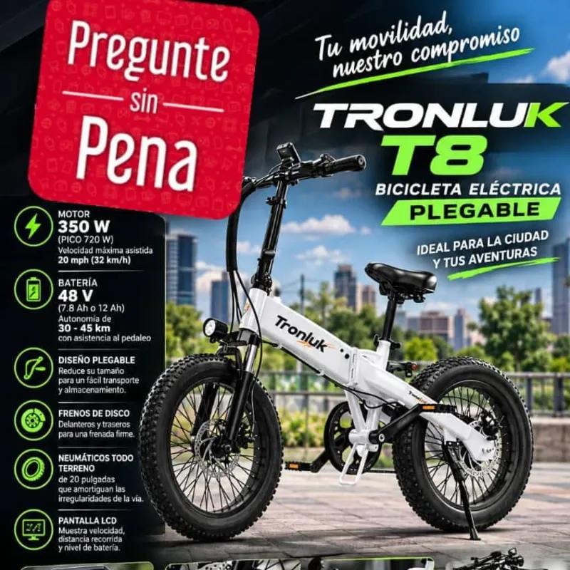Bicicleta electrica TRONLUK