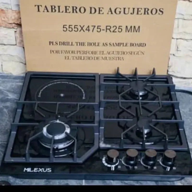Cocina de empotrar Milexus 4 hornillas