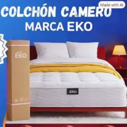 Colchón camero original sellado al vacío marca EKO