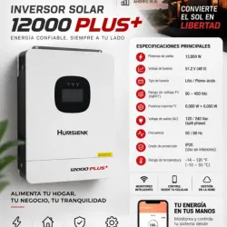 Inversor Solar Bifásico Humsienk