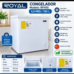 Nevera Royal de 5.5 pies