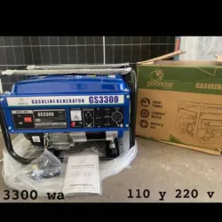 Planta de Gasolina 3300W marca Generador