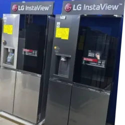 Refrigerador LG toc toc 23p