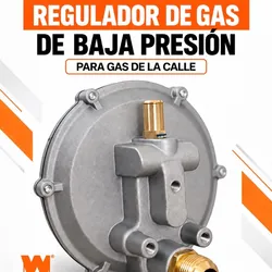 Regulador de Gas sin Solenoide