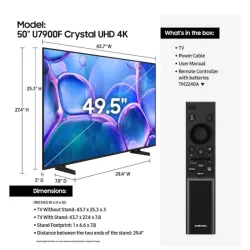Smart TV Samsung 50" U7900 Series UHD 4K Smart Tizen TV (2025)