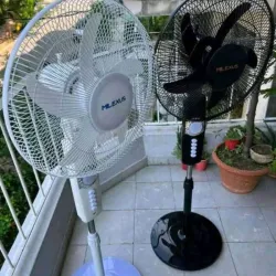 Ventilador recargable de pedestal milexus