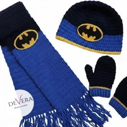 Conjunto Gorro, guantes y bufandas temáticos 