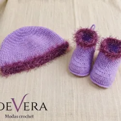 Conjunto gorro & zapaticos