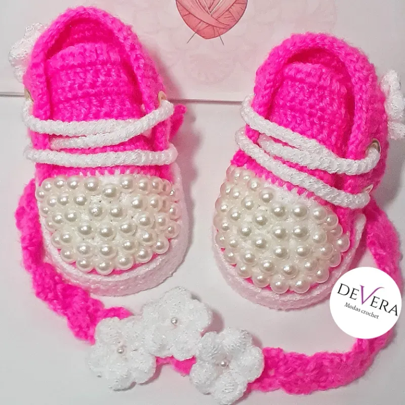 Conjunto lazos perlados