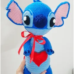 Stich corazón 