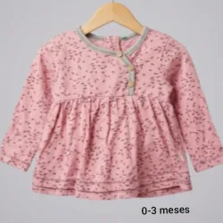 Vestido mangas largas